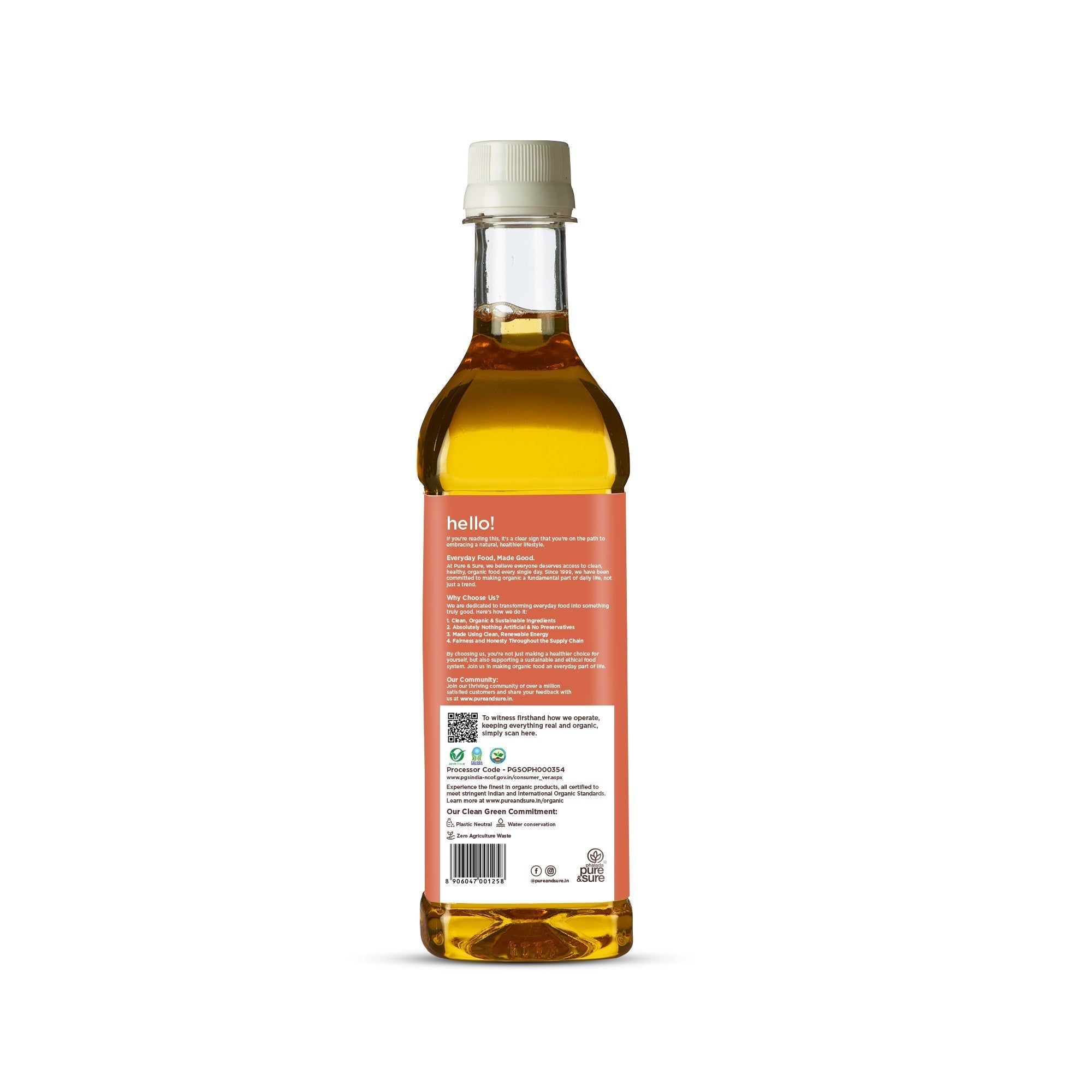 Pure & Sure Organic Groundnut Oil Pure & Sure