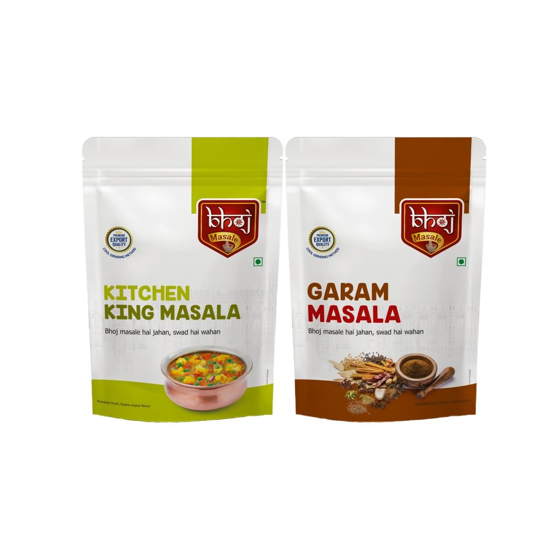 Bhoj Masale Kitchen King And Garam Masala Powder - Safuron