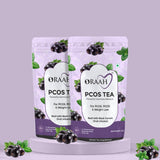 Oraah PCOS PCOD Basil with Black Currant Tea - Safuron
