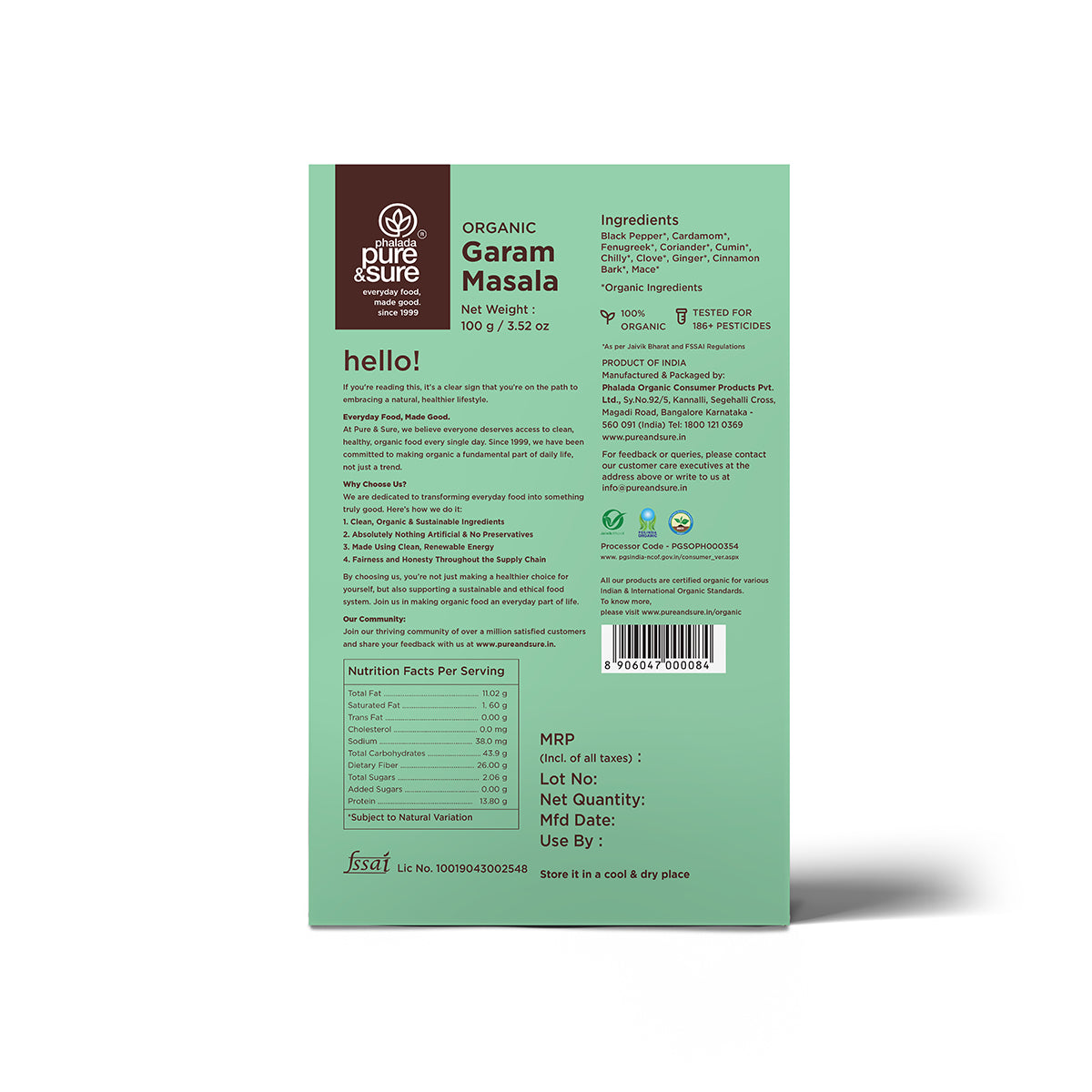 Pure & Sure Organic Garam Masala Pure & Sure