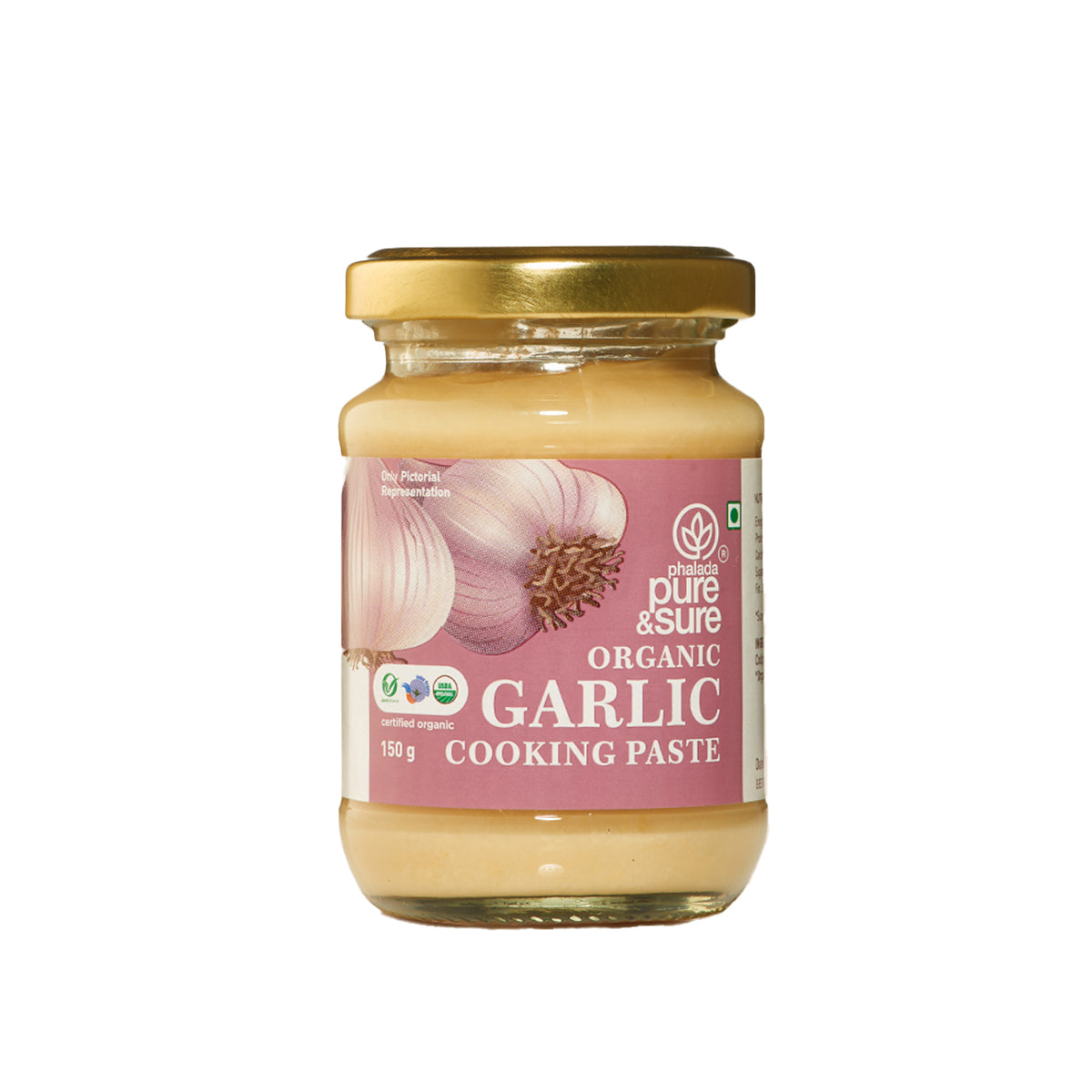 Pure & Sure Organic Garlic Paste - Safuron