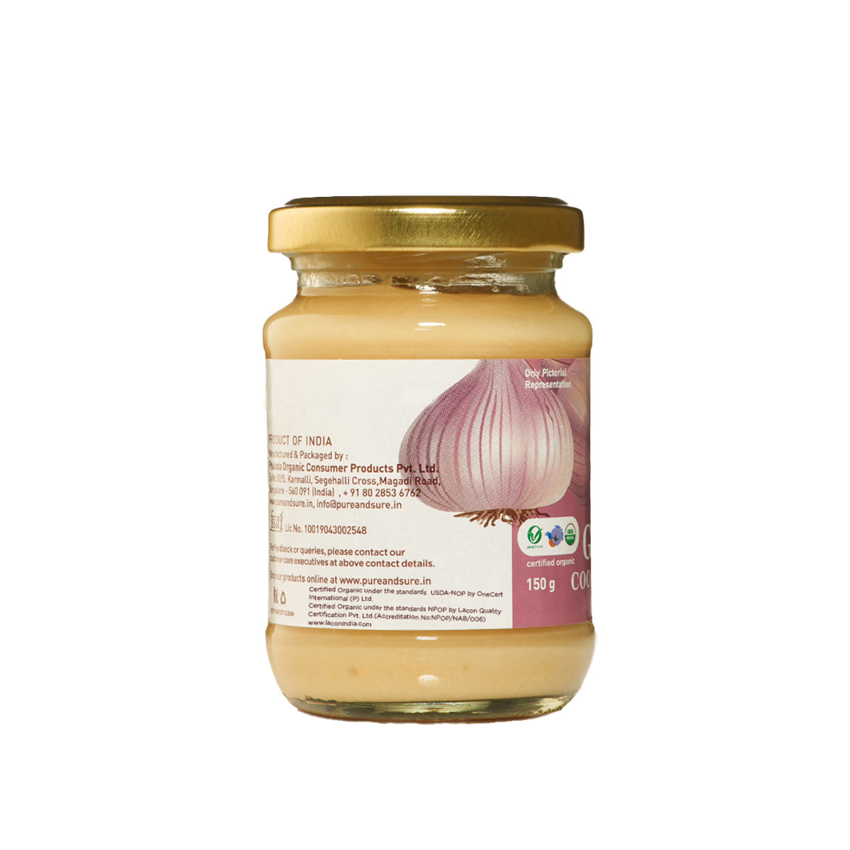 Pure & Sure Organic Garlic Paste Pure & Sure