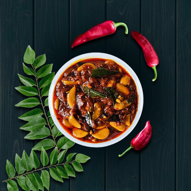 Mallu Vibes Garlic Pickle Mallu Vibes