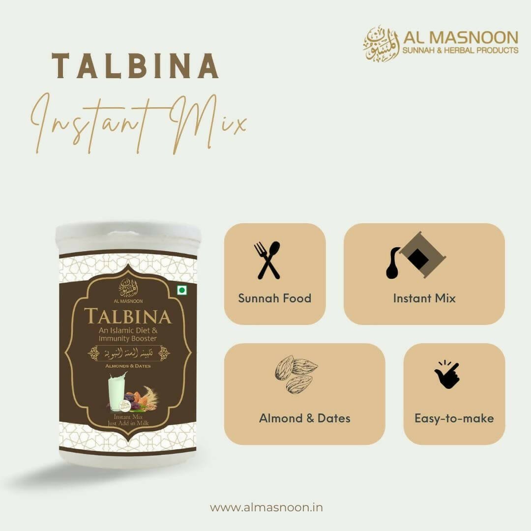 Al Masnoon Talbina (Almond & Dates) Instant Mix Al Masnoon