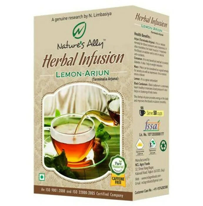‎Natures Ally Lemon-Arjun Herbal Infusion - Safuron