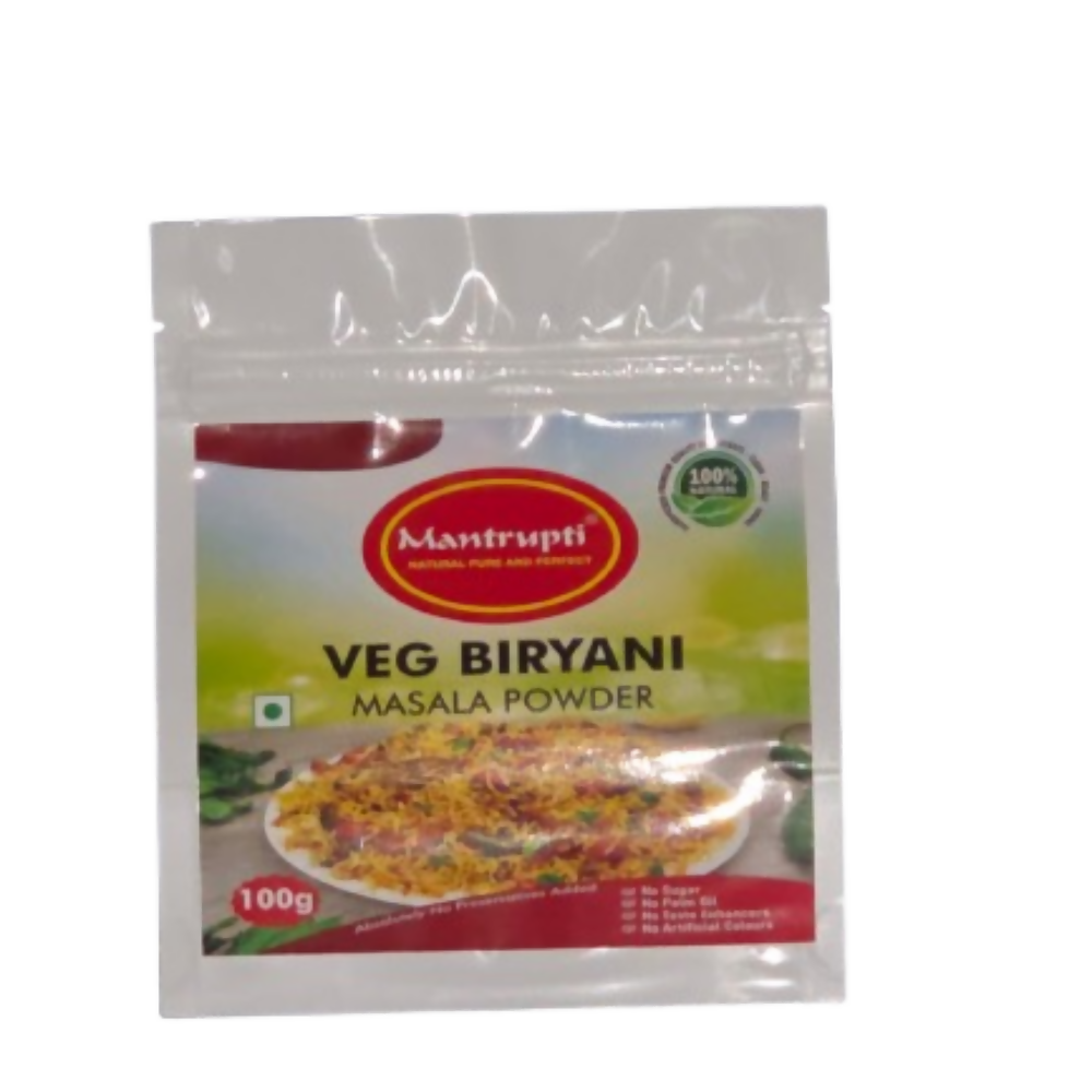 Mantrupti Veg Biryani Masala Powder - Dista