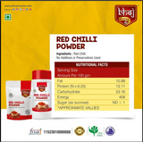 Bhoj Masale Lal Mirch Powder Bhoj Masale