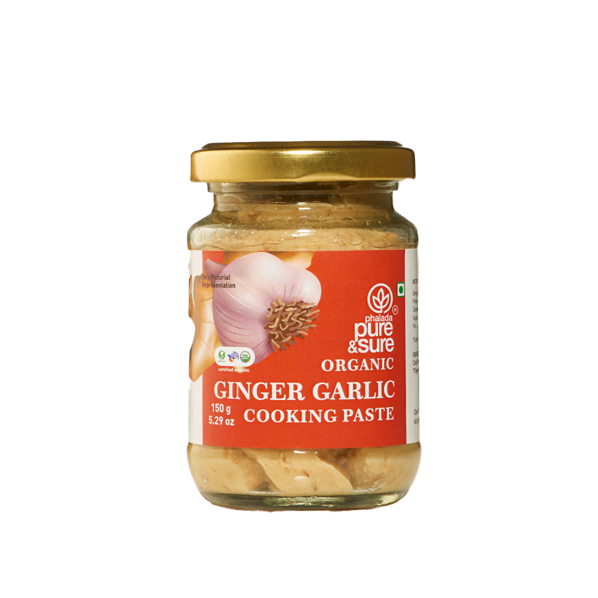 Pure & Sure Organic Ginger Garlic Paste - Safuron