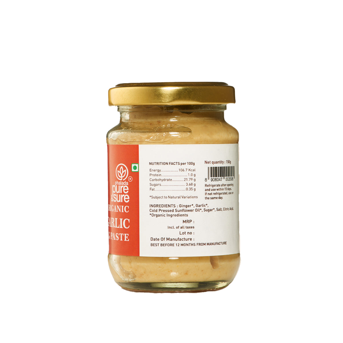 Pure & Sure Organic Ginger Garlic Paste Pure & Sure