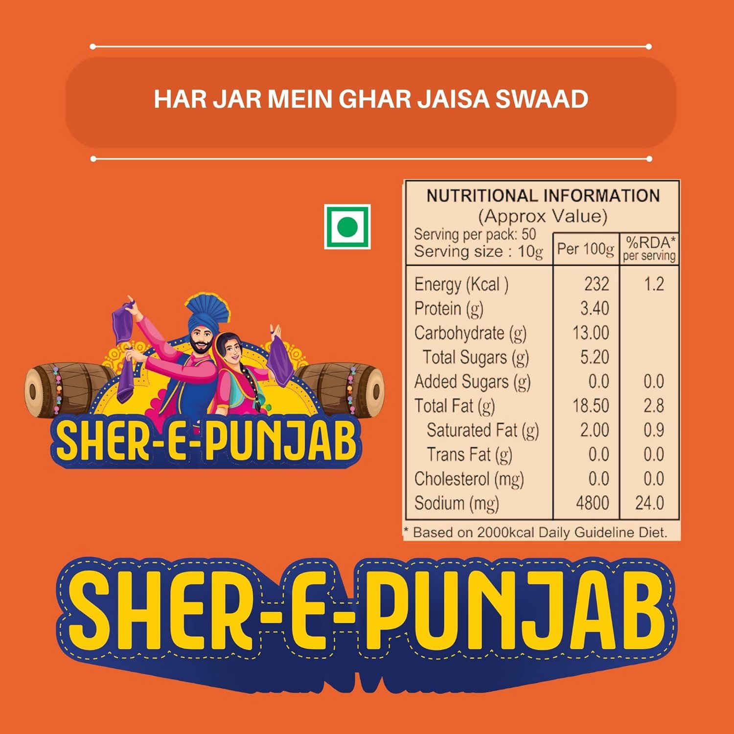 Nilon's Sher-E-Punjab Mixed Pickle Nilon's