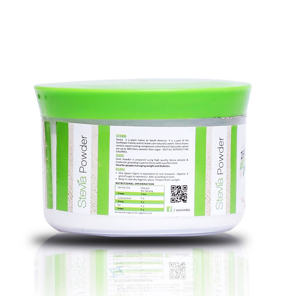 Zevic Stevia Zero Calorie Powder Zevic