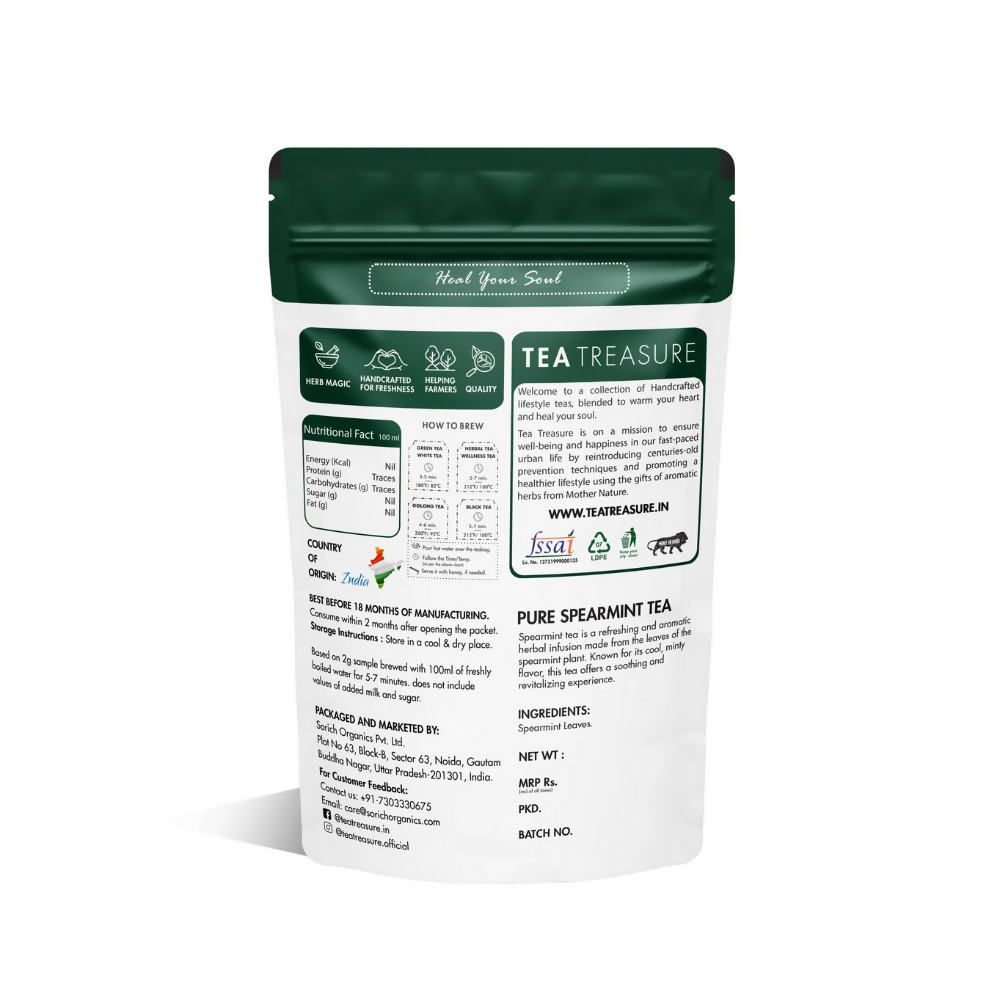 Tea Treasure Pure Spearmint Tea Tea Treasure