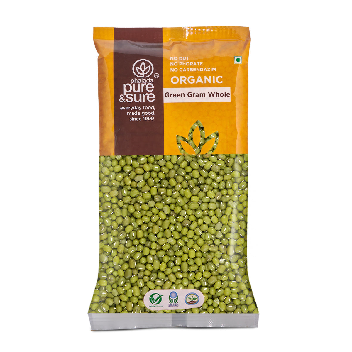 Pure & Sure Organic Green Gram Whole - Safuron
