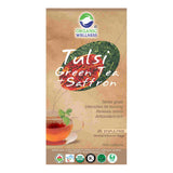 Organic Wellness Tulsi Green Tea + Saffron Tea Bags Organic Wellness