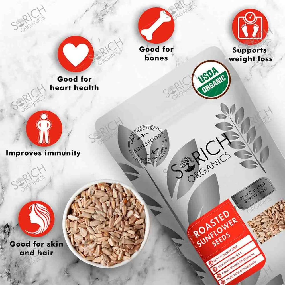 Sorich Organics Roasted Sunflower Seeds Sorich Organics