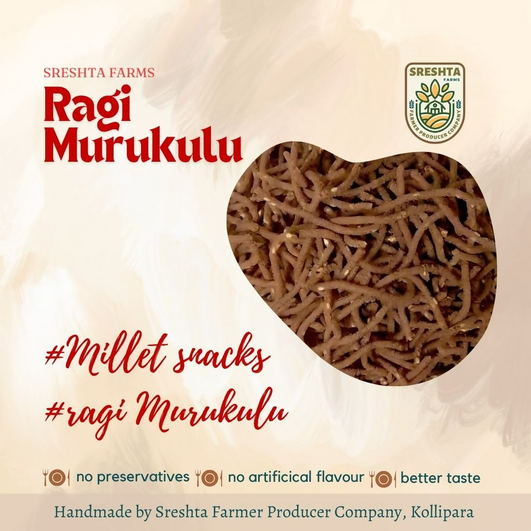 Sreshta Farms Ragi Murukulu Sreshta Farms