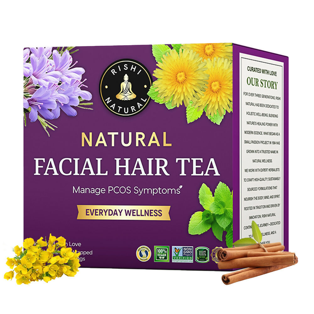 Rishi Natural Facial Hair Removal Tea Rishi Natural