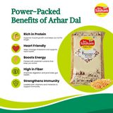 Sri Sauham Premium Unpolished Toor Dal Sri Sauham