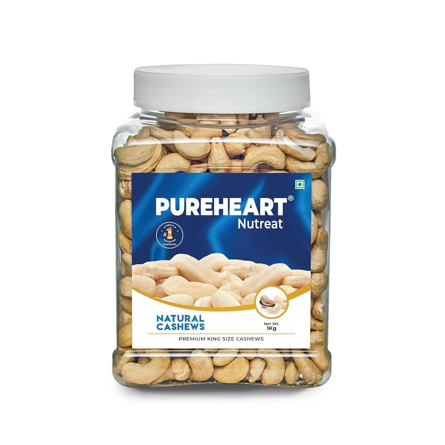 Pureheart Nutreat Natural Cashews - Safuron