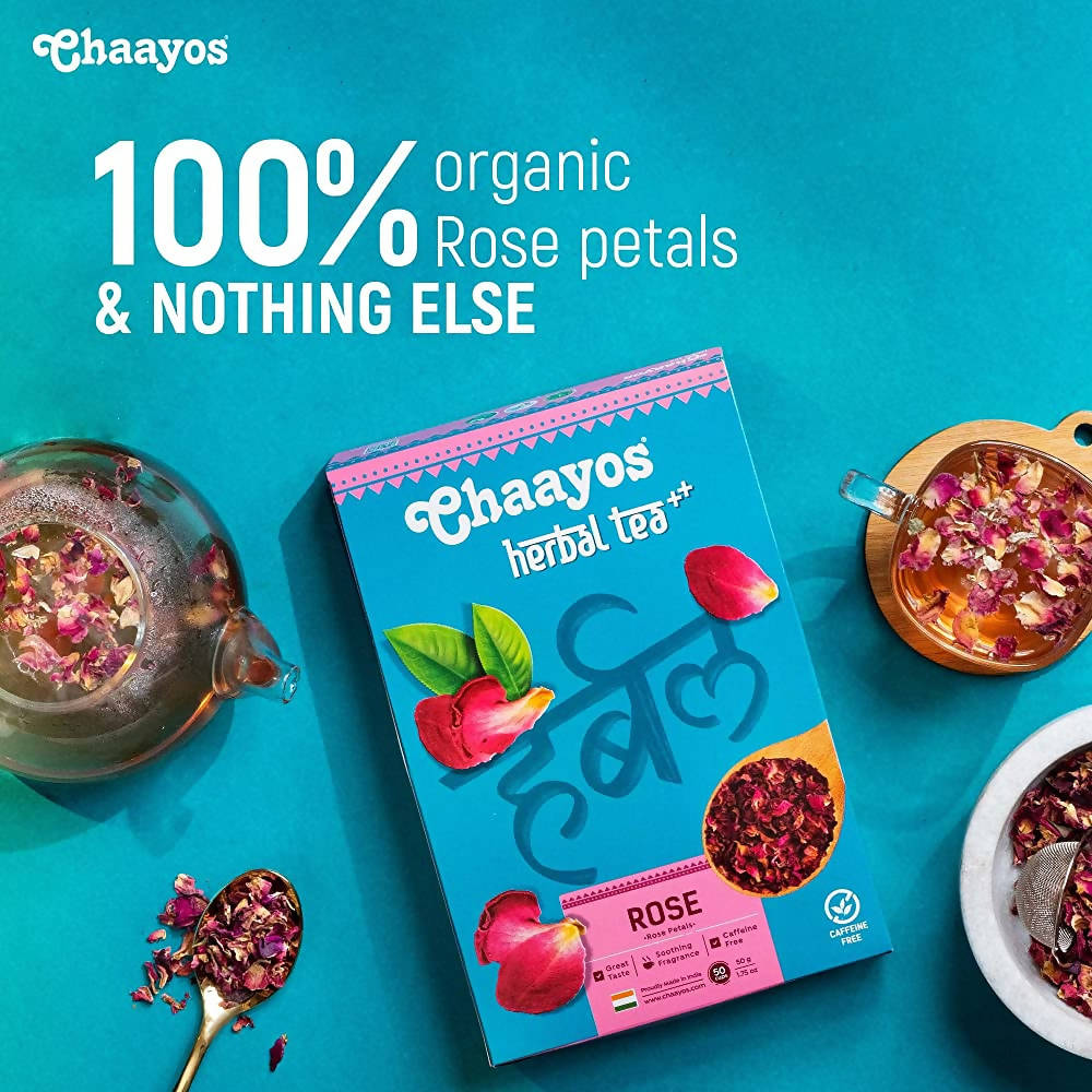 Chaayos Herbal Rose Tea Chaayos