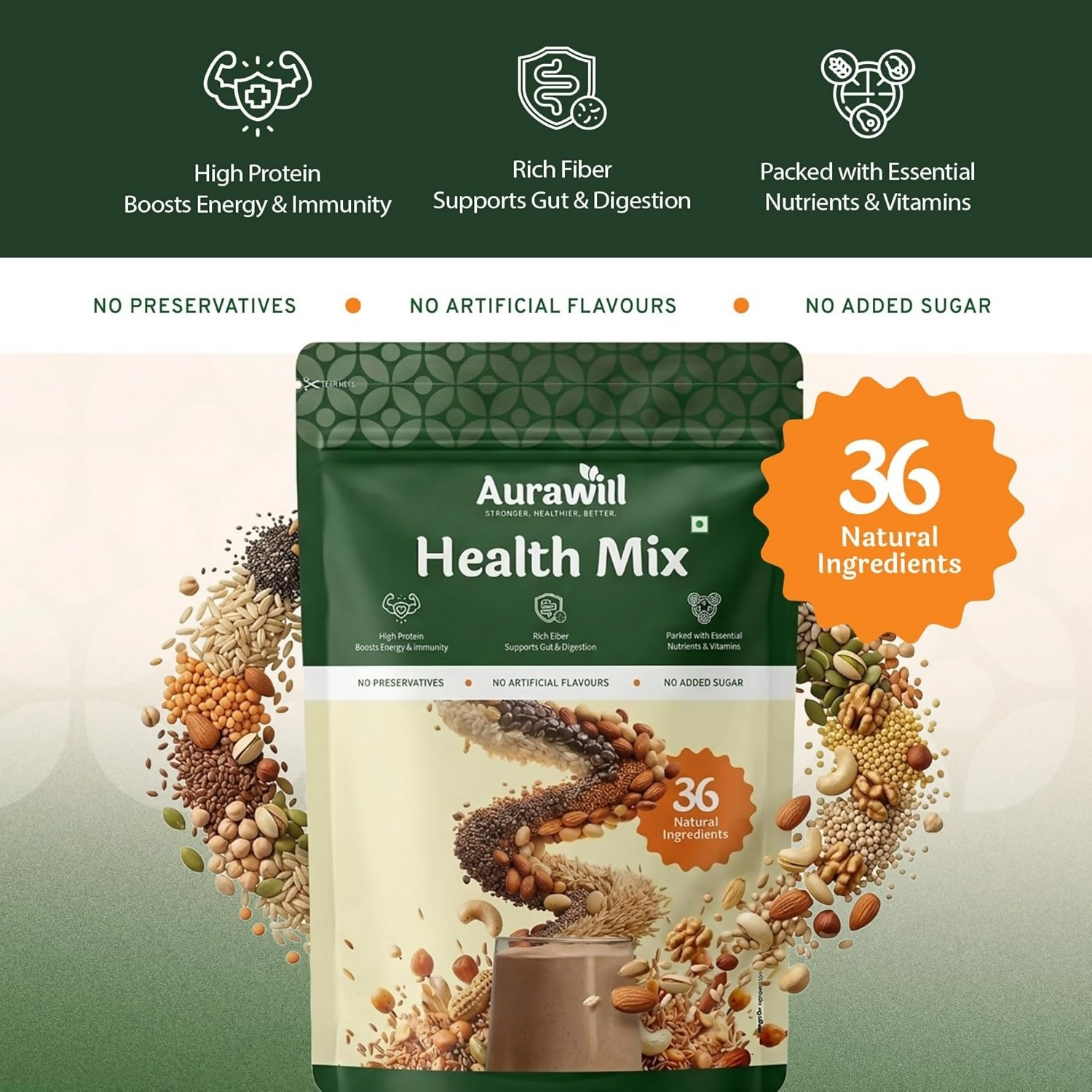 Aurawill Health Mix Powder Aurawill