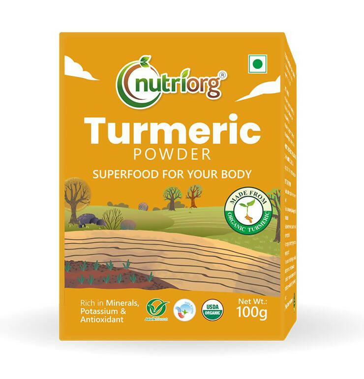 Nutriorg Certified Organic Turmeric Powder - Safuron
