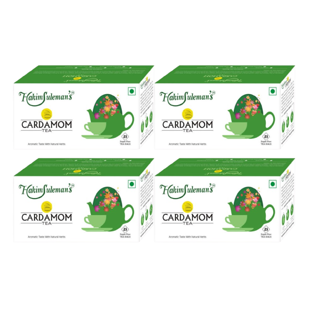 Hakim Suleman's Cardamom Tea Bags - Safuron