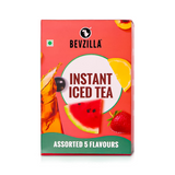 Bevzilla Iced Tea Powder 5 Assorted Flavours Pack - Safuron