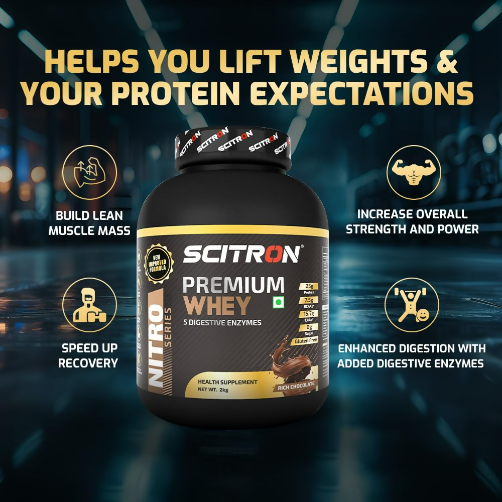 Scitron Nitro Series Premium Whey Rich Chocolate Scitron