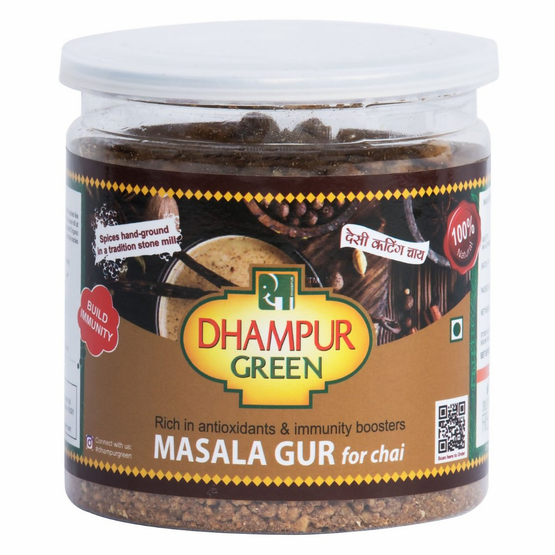 Dhampur Green Masala Gur for Milk & Tea Dhampur Green