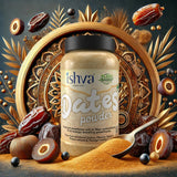 Ishva Dates Powder Jar Bottle Ishva