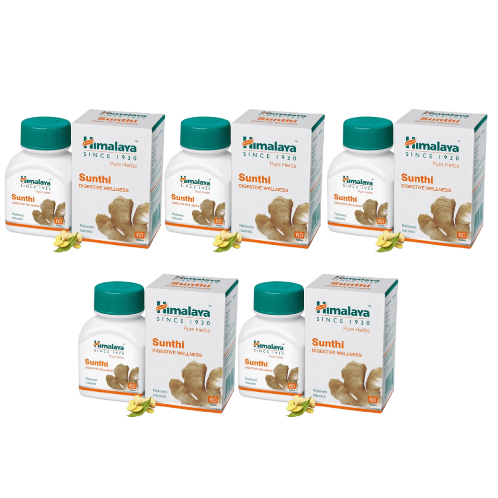 Himalaya Herbals Sunthi Digestive Wellness Tabs - Safuron Naturals