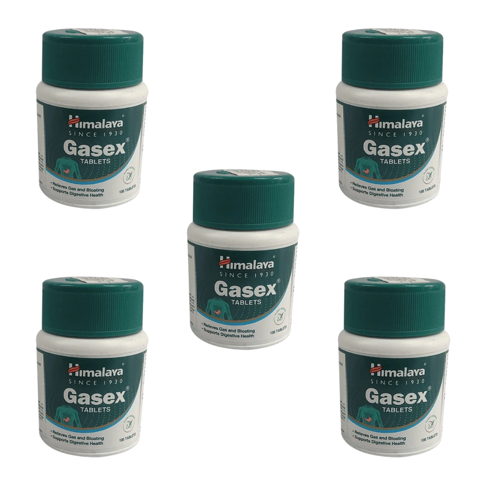Himalaya Herbals - Gasex Tablets - Safuron Naturals