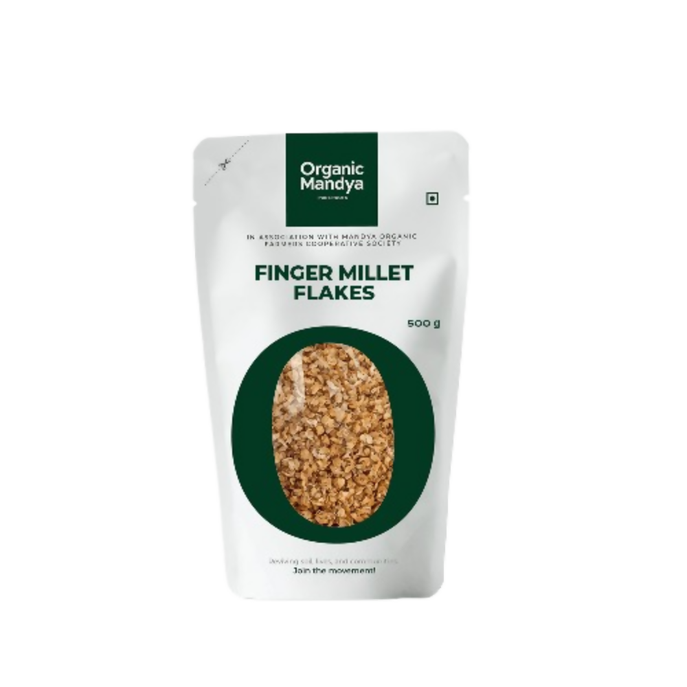 Organic Mandya Ragi / Finger Millet Flakes - Safuron