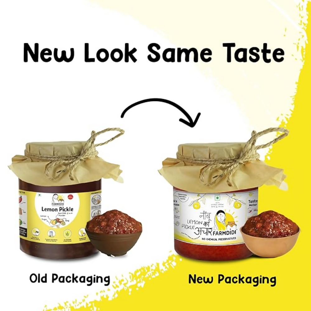 FarmDidi Crushed Lemon Pickle - Lemon FarmDidi