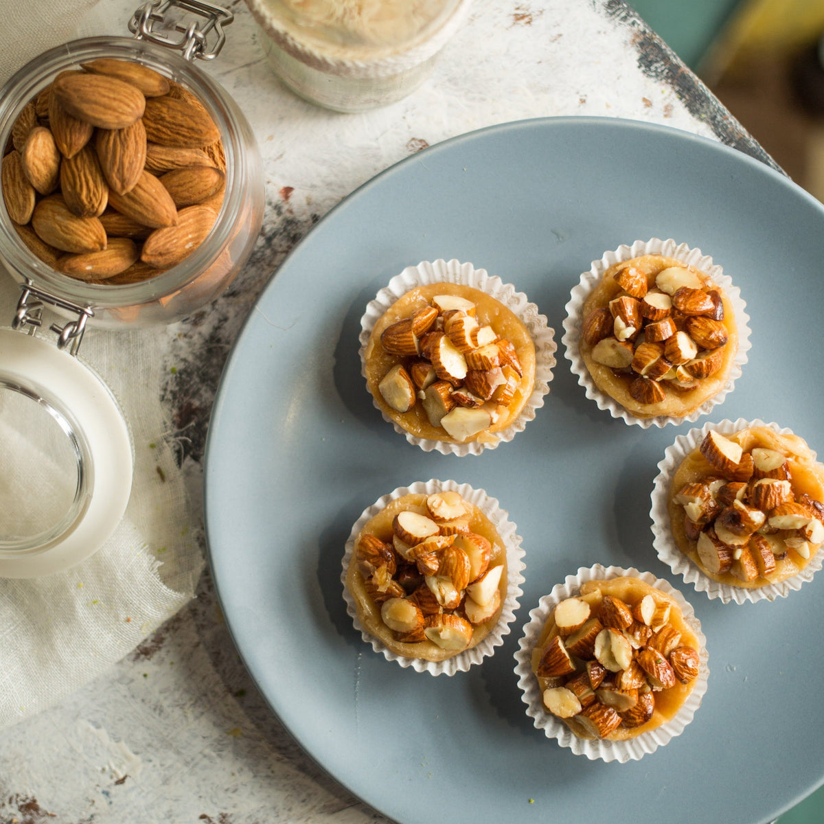 Almond House Honey Almond Tart - Safuron