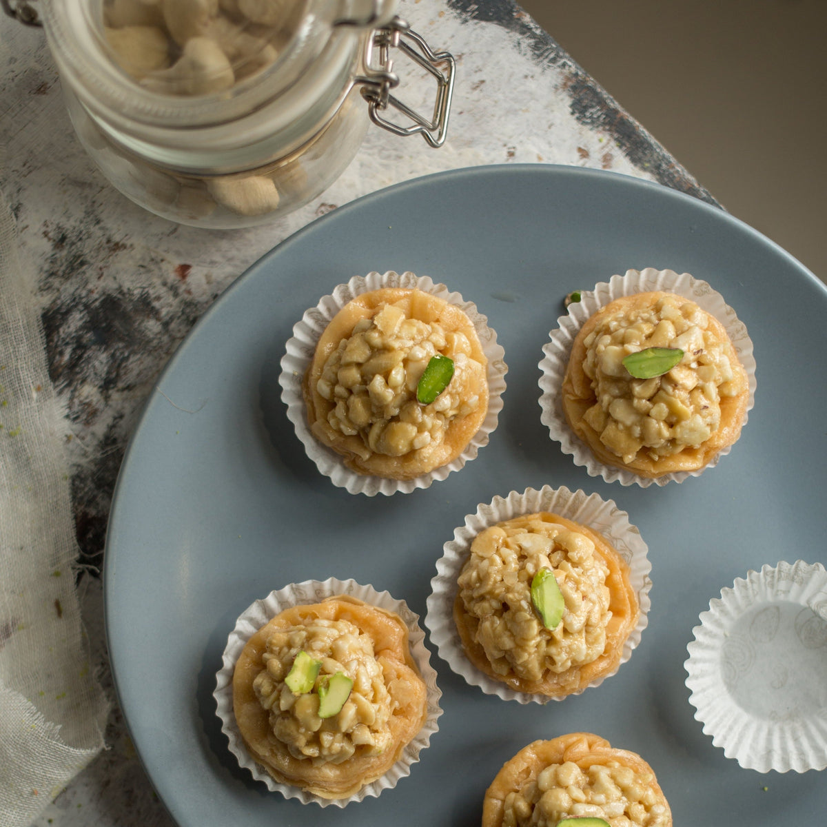 Almond House Honey Cashew Tart - Safuron