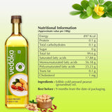 Vedaka Cold Pressed Peanut (Groundnut) Oil Vedaka