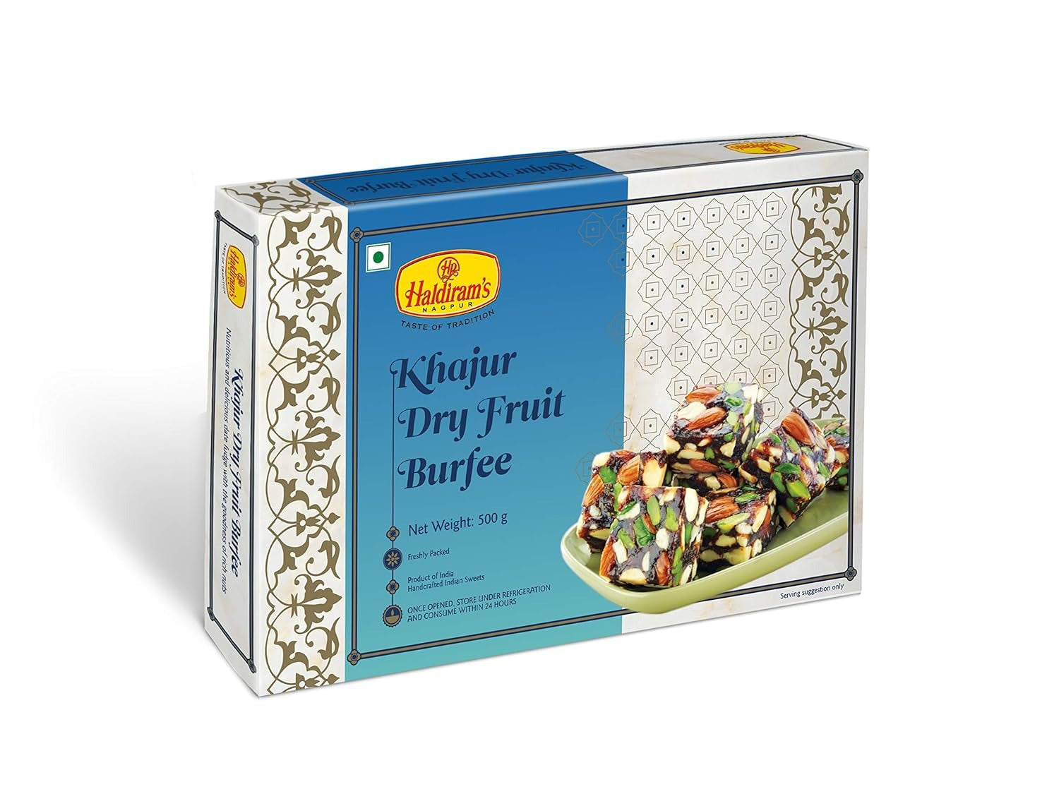 Haldiram's Khajoor Dry Fruit Burfi Haldiram's