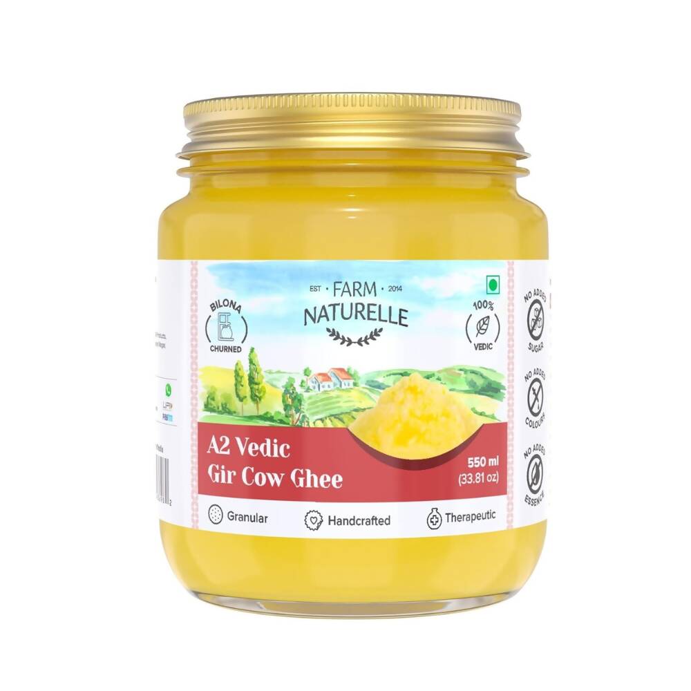 Farm Naturelle A2 Vedic Gir Cow Ghee - Safuron