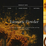 Organic Ayurvedistan Turmeric Powder Organic Ayurvedistan