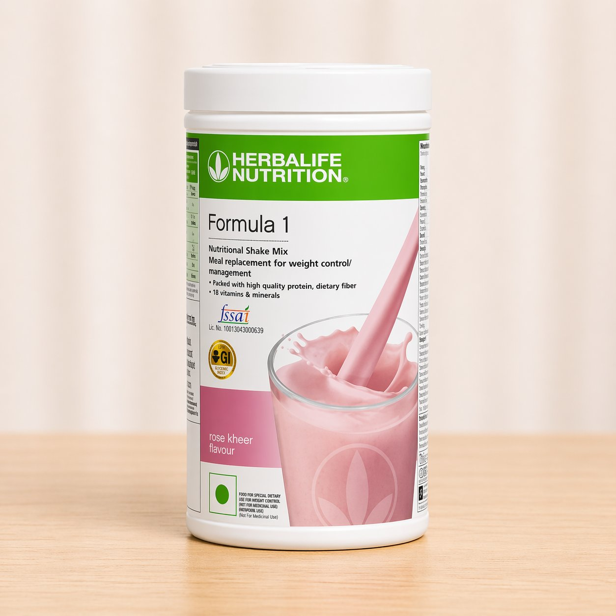 Herbalife Formula 1 - Nutritional Shake Mix - Rose Kheer Flavour - Safuron