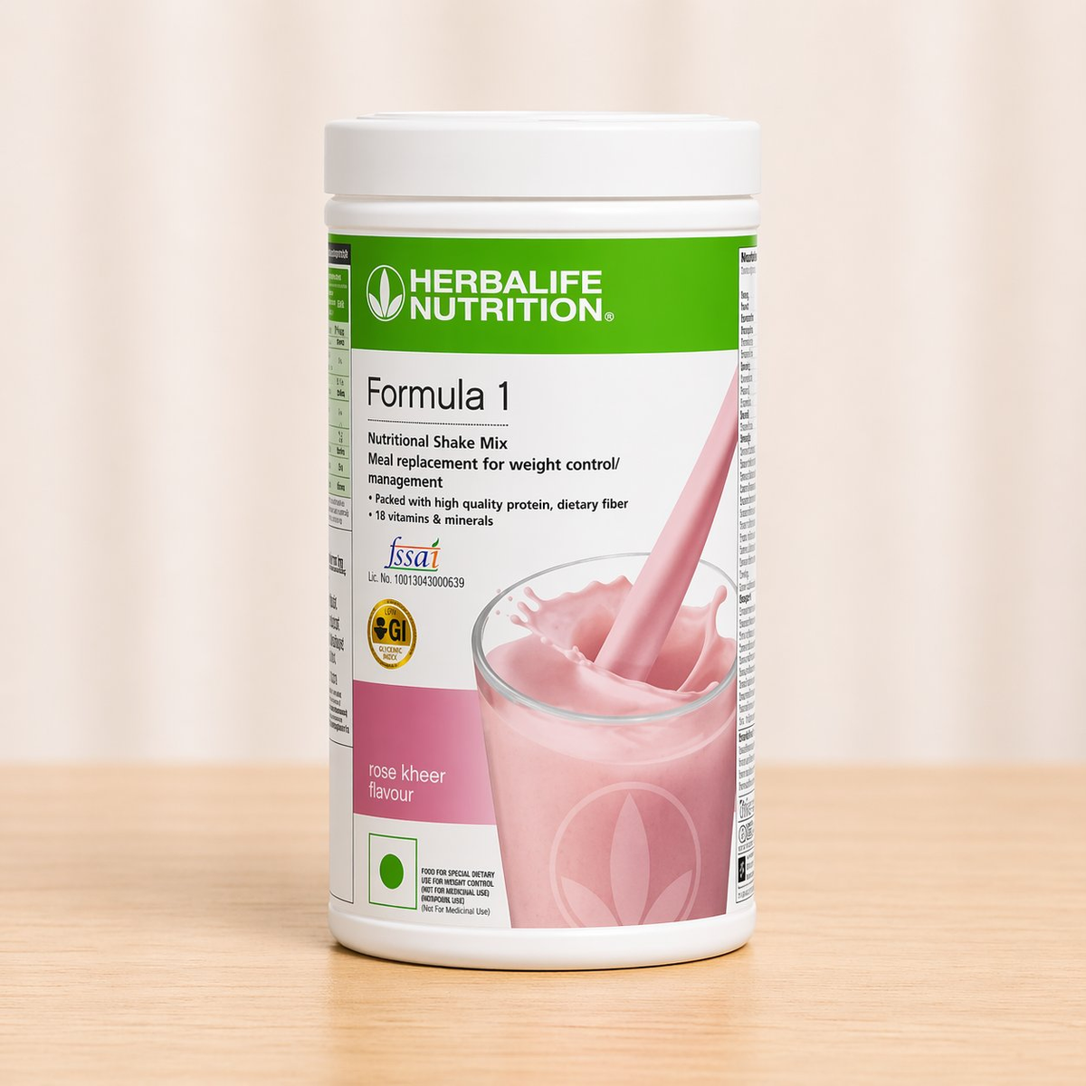 Herbalife Formula 1 - Nutritional Shake Mix - Rose Kheer Flavour - Safuron