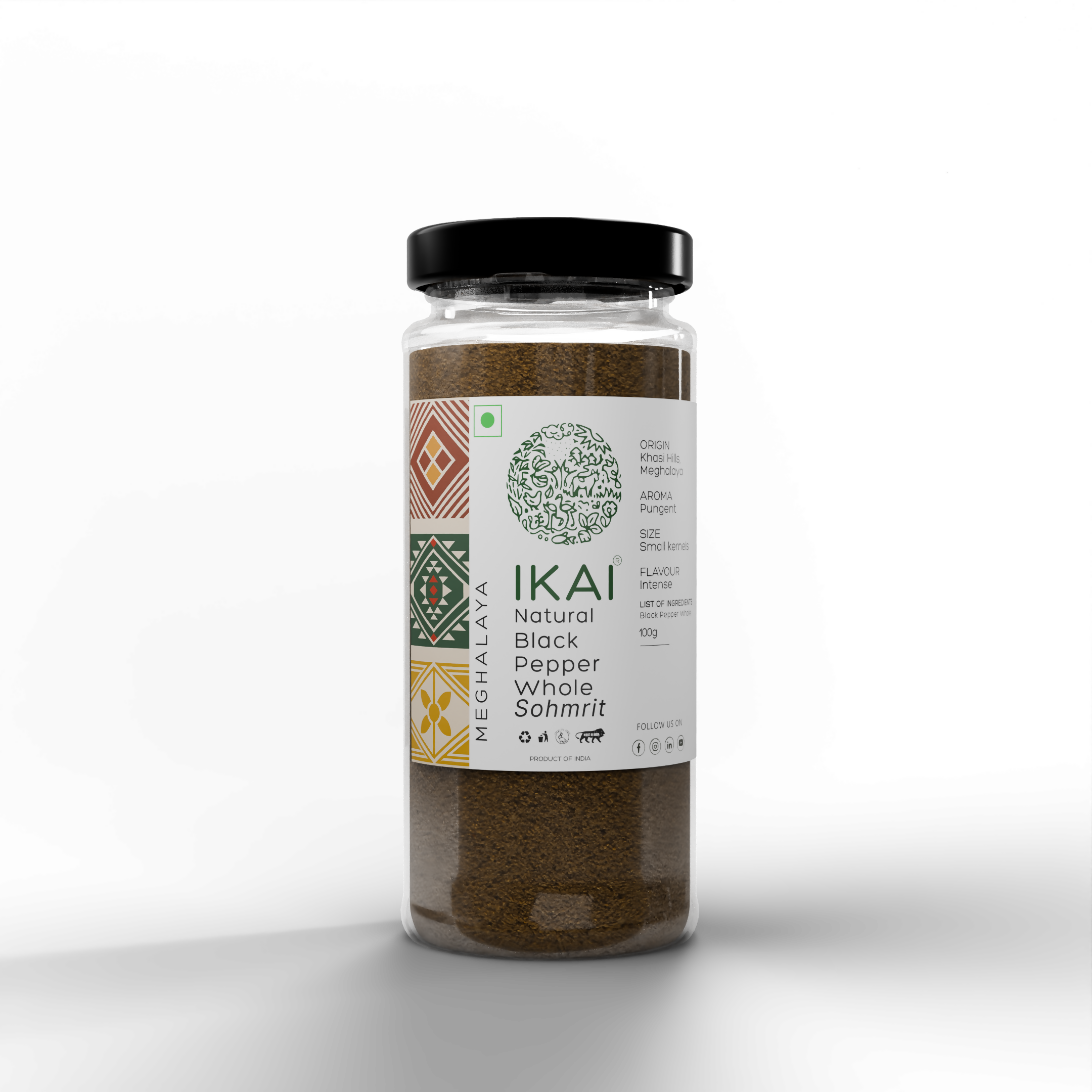 IKAI Natural Black Pepper Whole IKAI