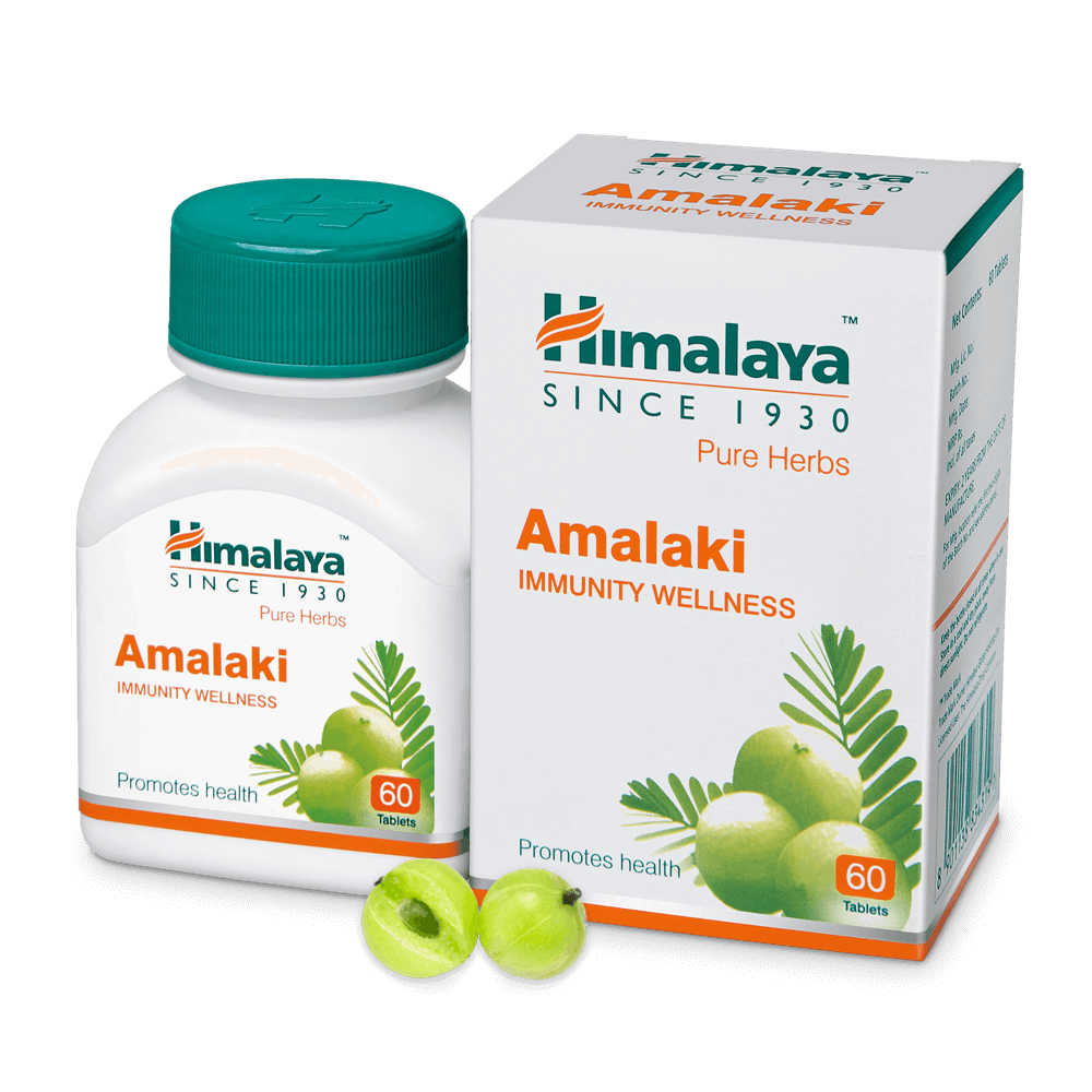 Himalaya Wellness Pure Herbs Amalaki Immunity Wellness - 60 Tablets - Safuron Naturals