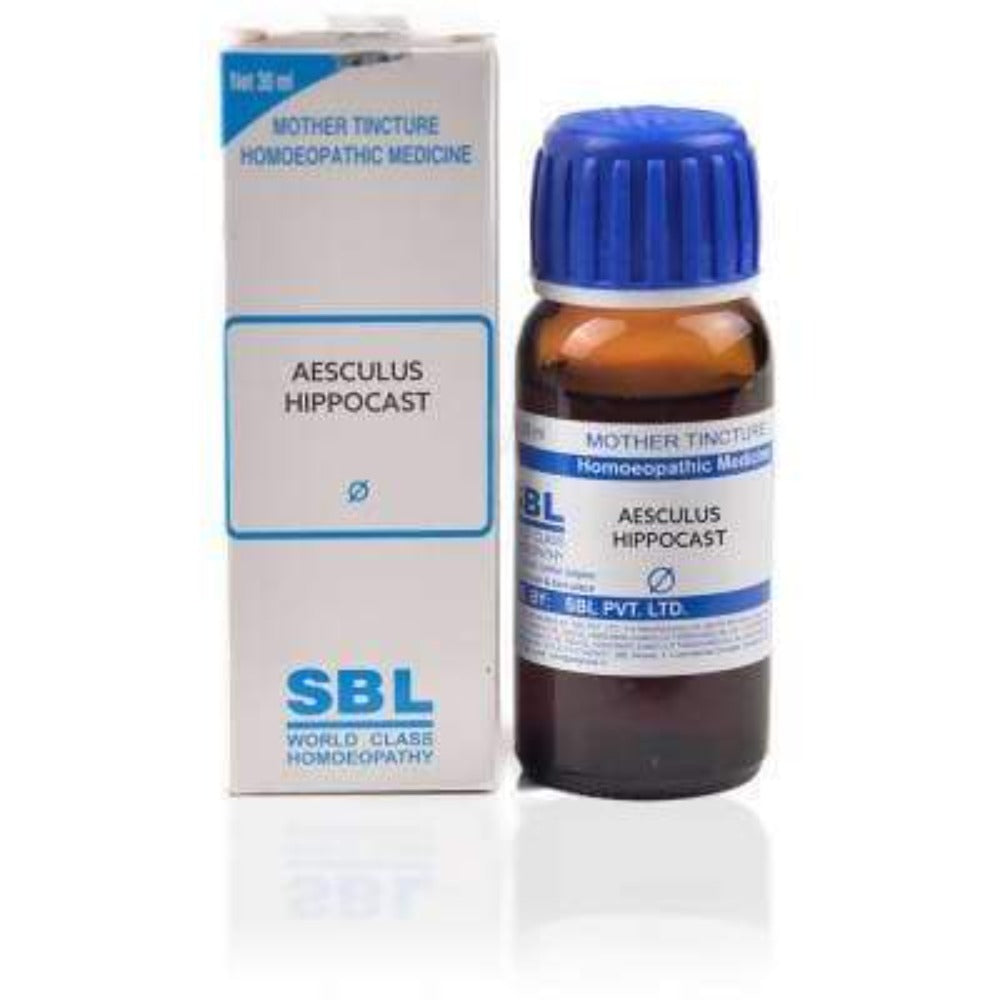 SBL Homeopathy Aesculus Hippocastanum Mother Tincture Q - Safuron