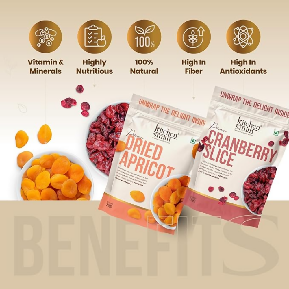 Kitchen Smith Premium Dried Apricot & Cranberry Kitchen Smith