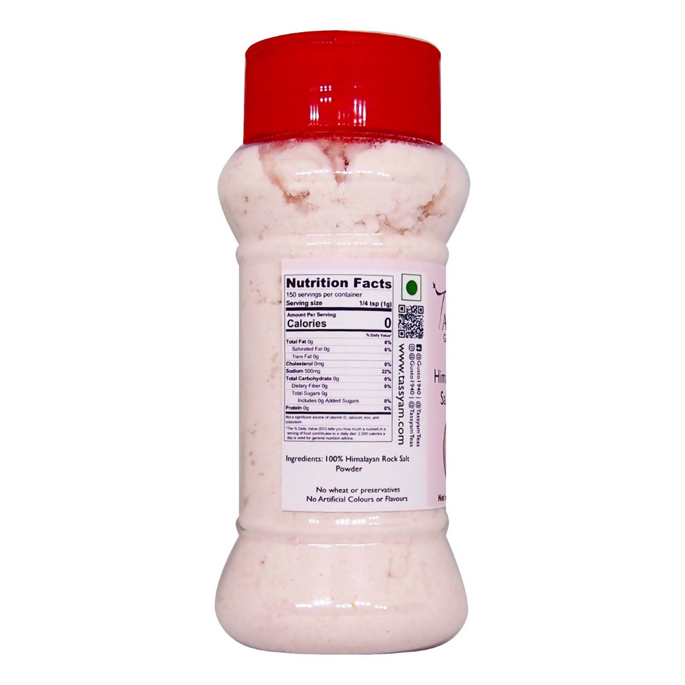 Tassyam Organics Himalayan Rock Salt Powder Tassyam Organics