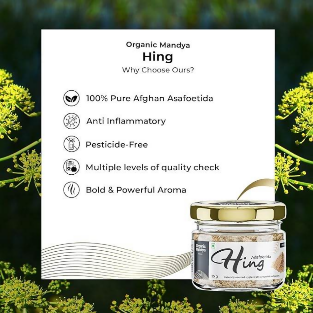 Organic Mandya Hing Powder Organic Mandya