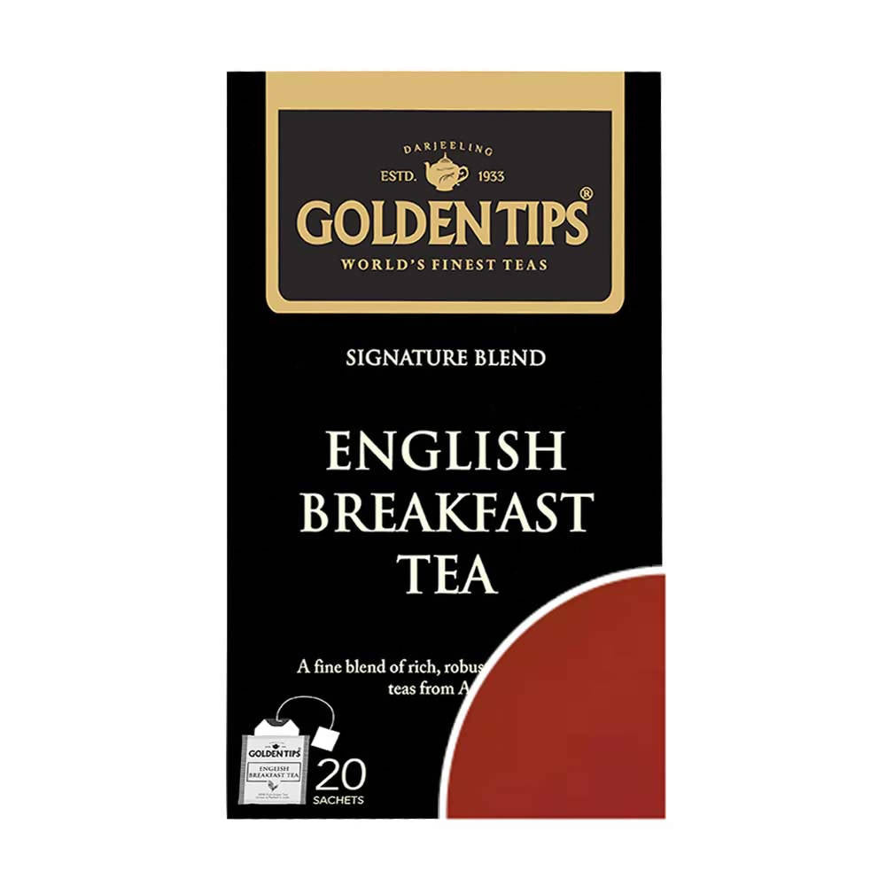 Golden Tips English Breakfast Tea Bags - Safuron